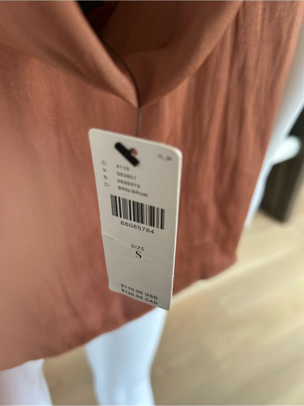 Current Air Sleek Draped Low Back Blouse
New with Tags - Picture 2 of 3